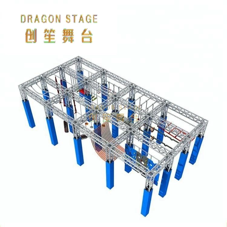 Indoor Outdoor Playground Ninja Warrior Equipment Obstacle Course Obstacle Races Outdoor Obstacle Course Obstacle Course Equipment for Adults