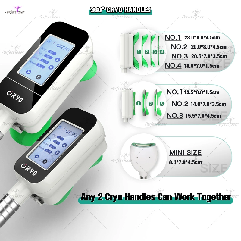 Criolipolisis Cryolipolysis Crioterapia instrumentos quirúrgicos de la máquina Papada Cryolipolysis Equipo