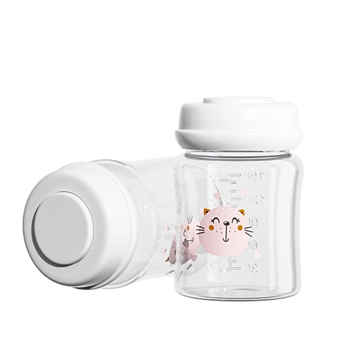 BPA Free Plastic Baby Storage Container Breast Milk Storage Bottle