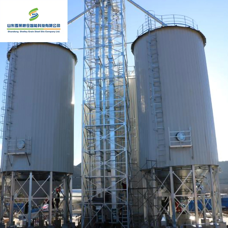 Factory Price Soybean Wheat Corn Maize Grain Silo Galvanized Storage Steel Silo for Sale