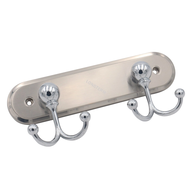 Cheap Light Modern Zinc Alloy Multiple Hook Coat Hooks