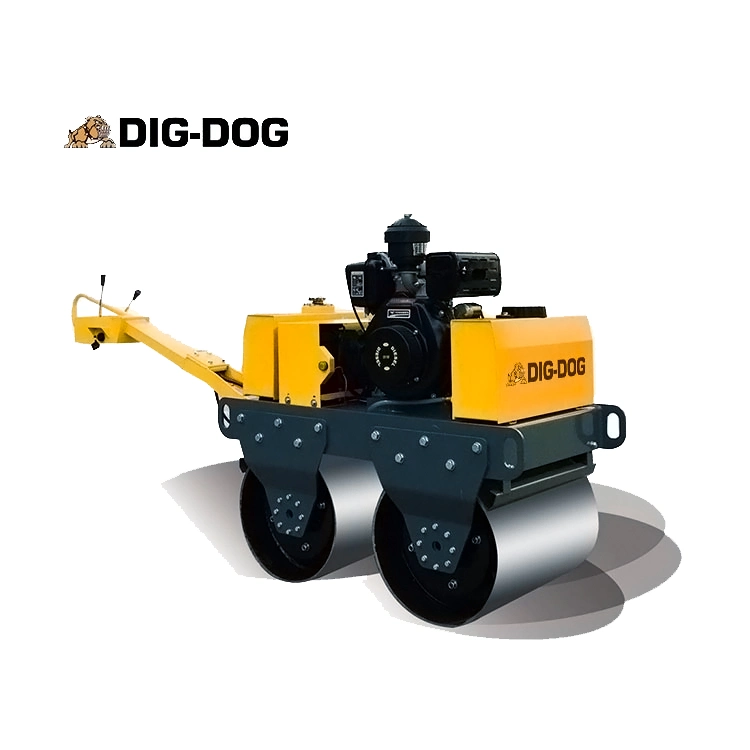 New Design Walk-Behind Road Roller Machine Vibratory Compactor Vibratory Roller