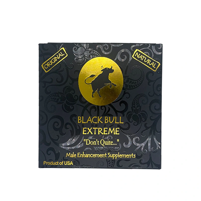 USA Warehouse Stock 12 Sachets Black Bull Honey Extreme Power for Men