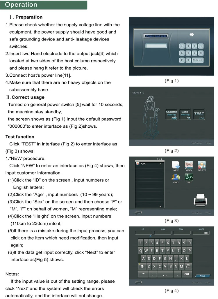 My-S026A Medical Products Body Health Analysis Body Composition Analyzer Machine for Hospitals