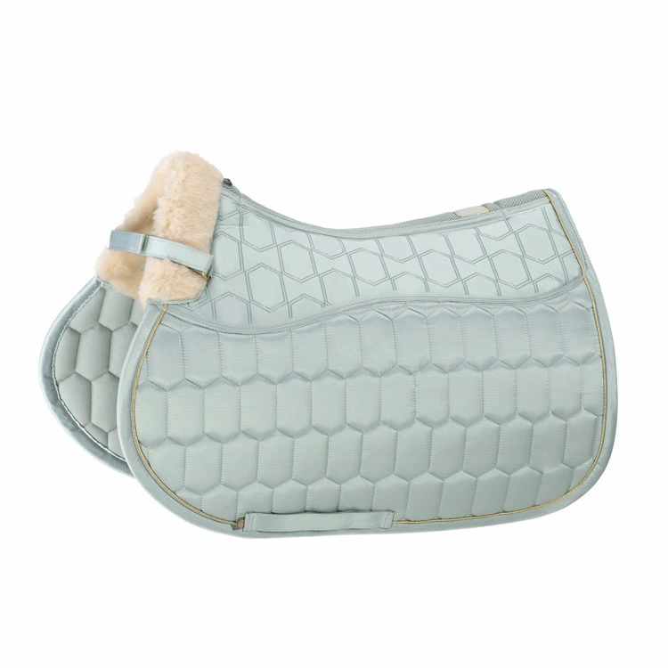 Reiten Sattel Pads mit Bandagen Hochwertiges Satin Pferd Produkte Für Den Pferdesport