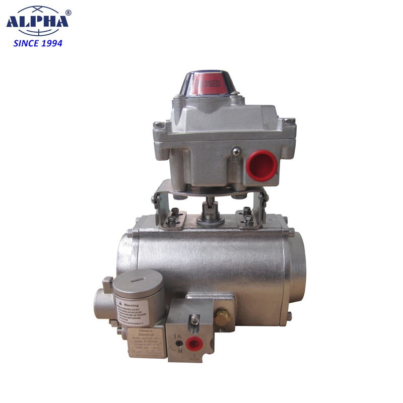 Famous Products Stainless Steel Alpha Series a 270 Pneumatic for Ball Valve Actuator