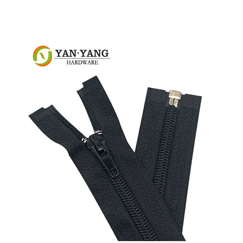 Wholesale/Supplier No. 5 Nylon Zipper White Color Long Chain Zipper for Garments