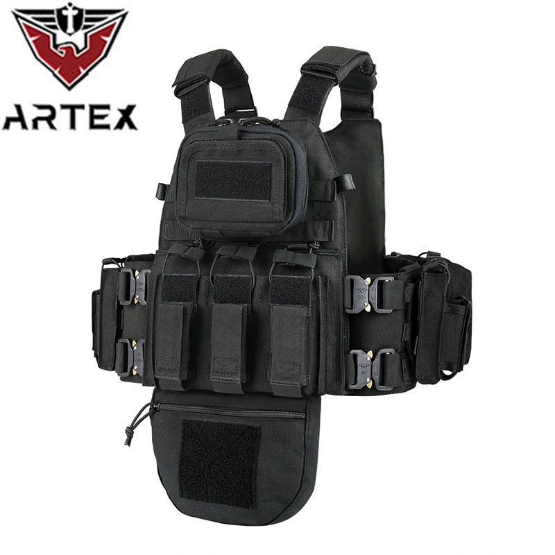 Multifunctional Full Protection Tactical Vest Molle Metal Snake Buckle Quick Break Outdoor Camouflage Tactical Vest