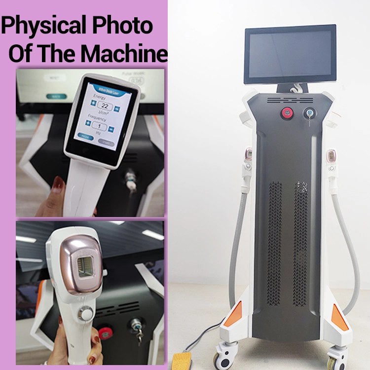 755nm 808nm 1064nm Ice Titanium Diode Laser Hair Removal Machine