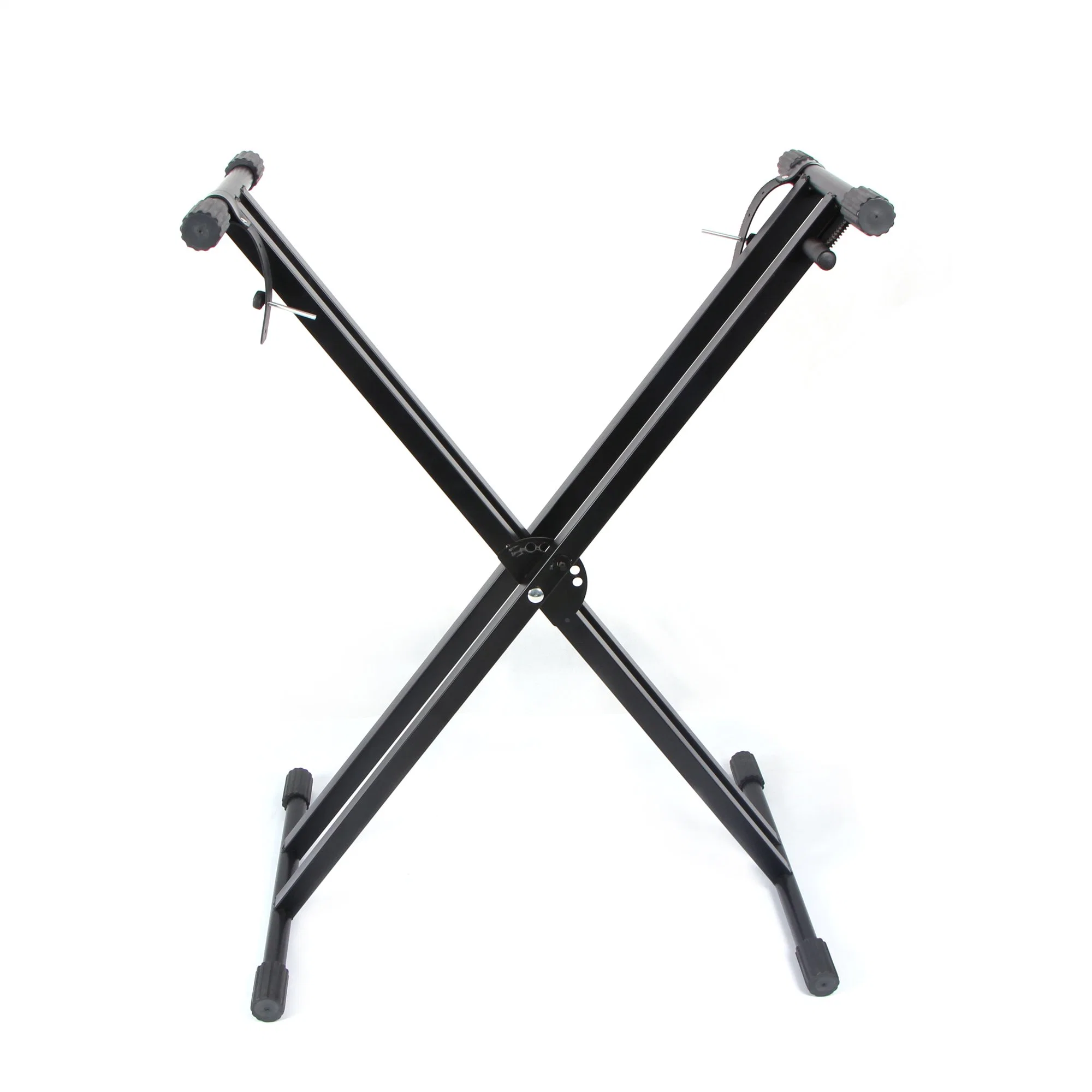 High Quality Double X Braced Music Stand Hand-Lifting Adjustable Height Digital Piano Stand Iron Rubber Electronic Organ Stand Piano Keyboard Stand