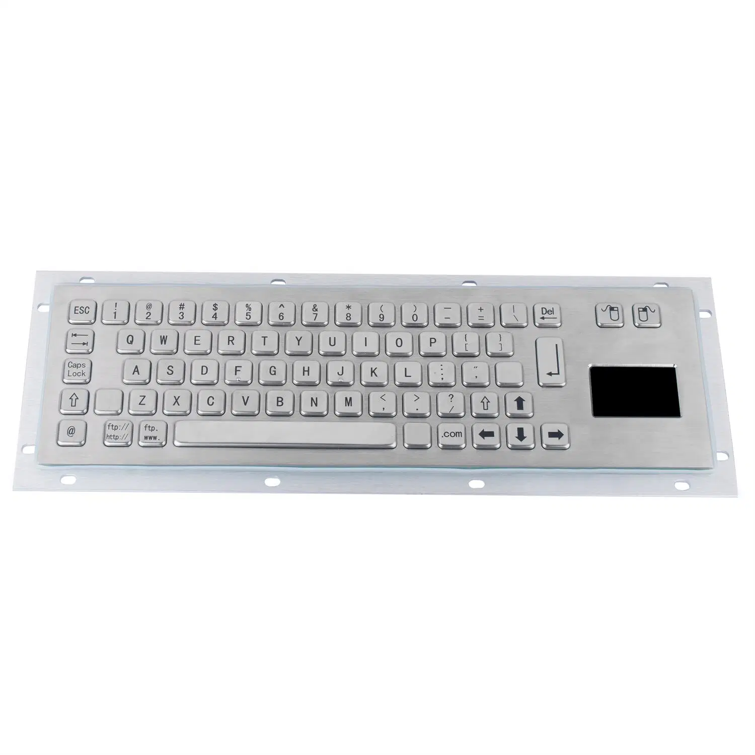 Ordinateur industriel et accessoires commande clavier en métal inoxydable