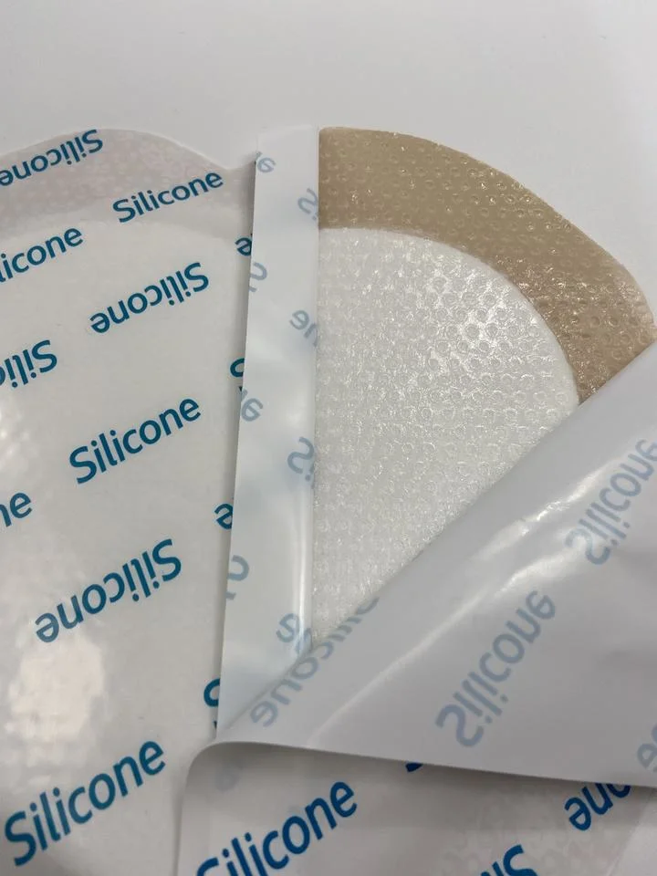 Wound Care Supplier Sacral Bordered Foam Adhesive Dressing for Surgical Wound