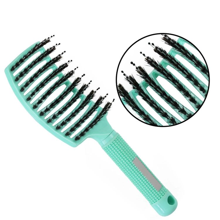 Wholesale/Supplier Custom Logo Waterproof Hair Extension Vented Curved Brush for Women