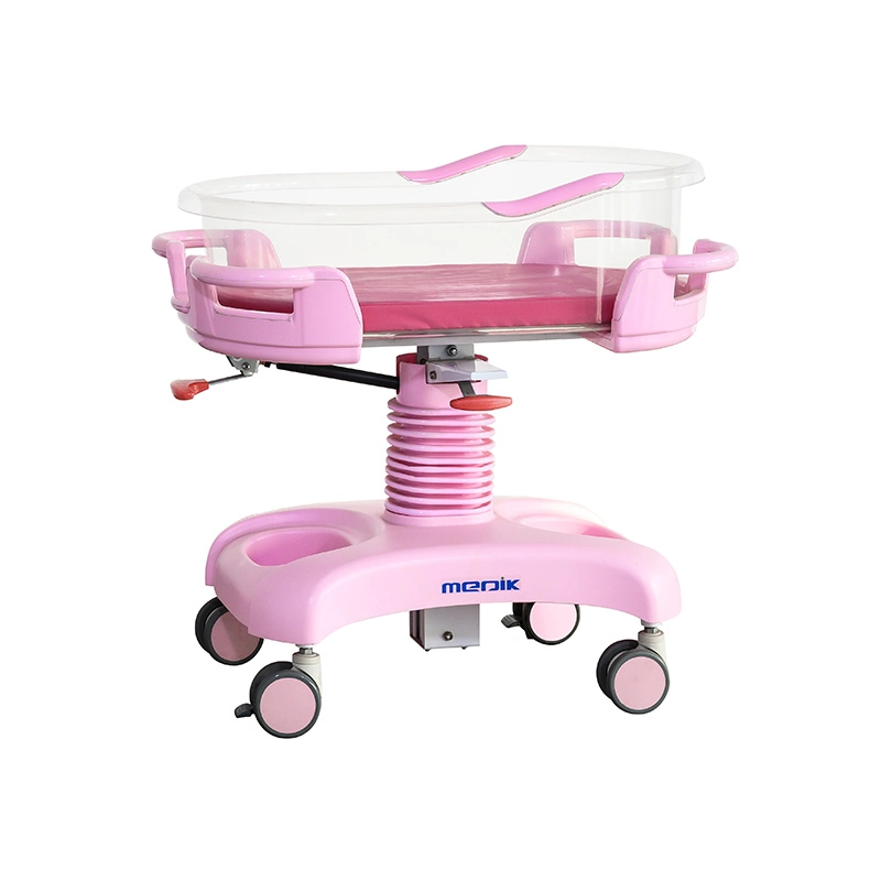 MK-B02 ABS ارتفاع قابل للضبط طفل Bassinet مستشفى فاخر لحديثي الولادة سرير للأطفال