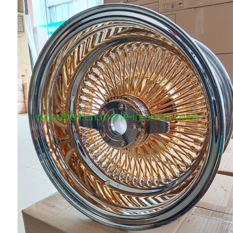 Chrome Gold 14 15 16 17 18 19 20 21 22 24 провод говорил колеса установлены на 5X115 5X127 для Cadillac Thunderbird Chevrolet