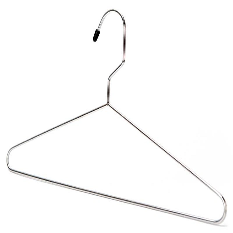 Laundries Store or Hotel Single Use Galvanized Silver Wire Hangers