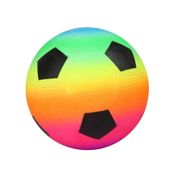 Rainbow Size PVC Inflatable Toy Ball