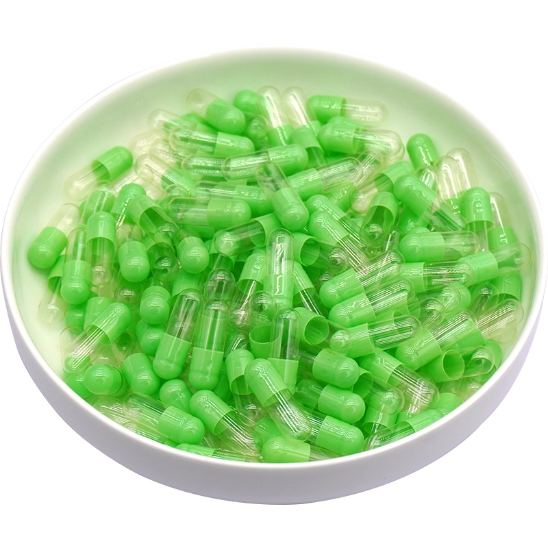 Wholesale Customization Clear Mixed Colors Vegetation Hard HPMC Capsules