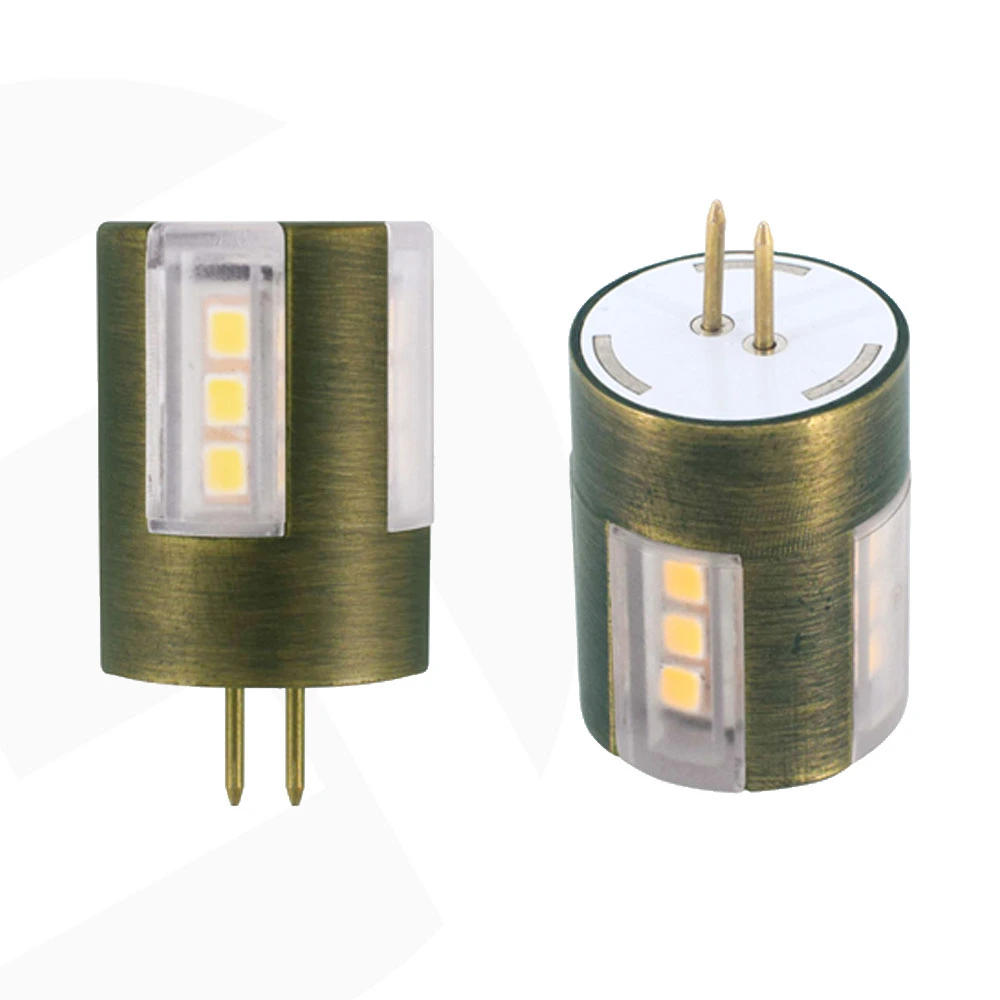 Lt104 3W 9-17V AC/DC 300lm 2700K-6000K G4 de l'ampoule LED SMD Bi-Pin de base pour l'extérieur de l'éclairage de la pelouse du chemin du paysage