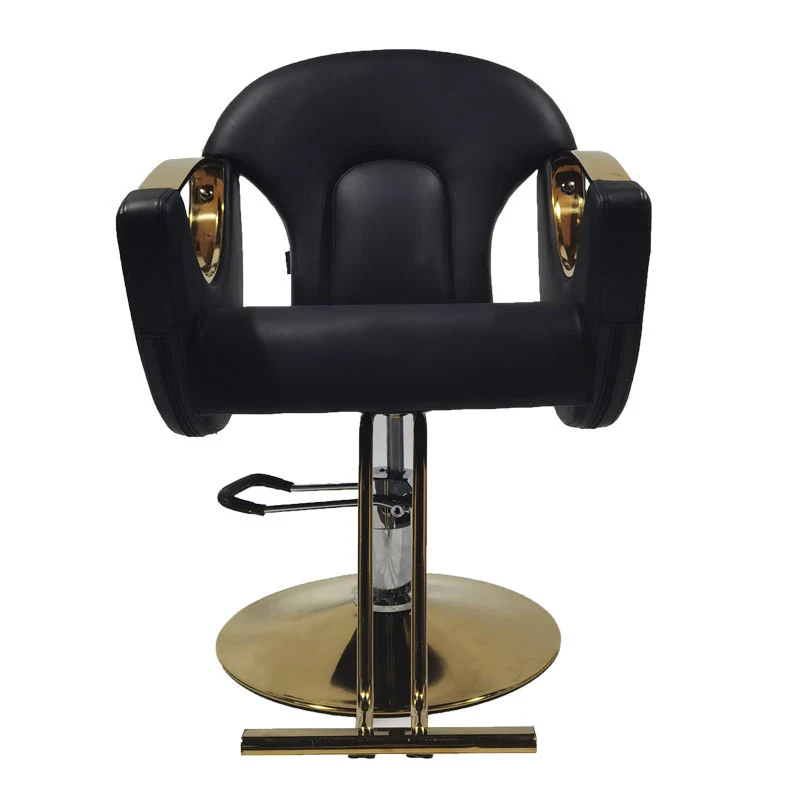 PVC High quality/High cost performance  Leather Customized Metal Hairdressing Furniture Salon Beauty Barber Chair