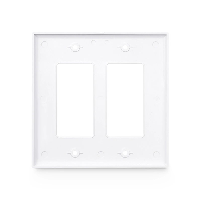 2 Gang American Standard American style plastic wallplate decora switch cover socket