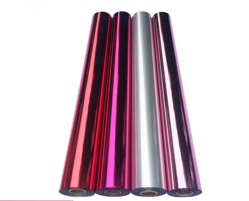 Hot Stamping Paper Factory Direct Sales Plastic Paper PP, PE Wine Bottle Cap Plastic Film Pet Anodized Aluminum