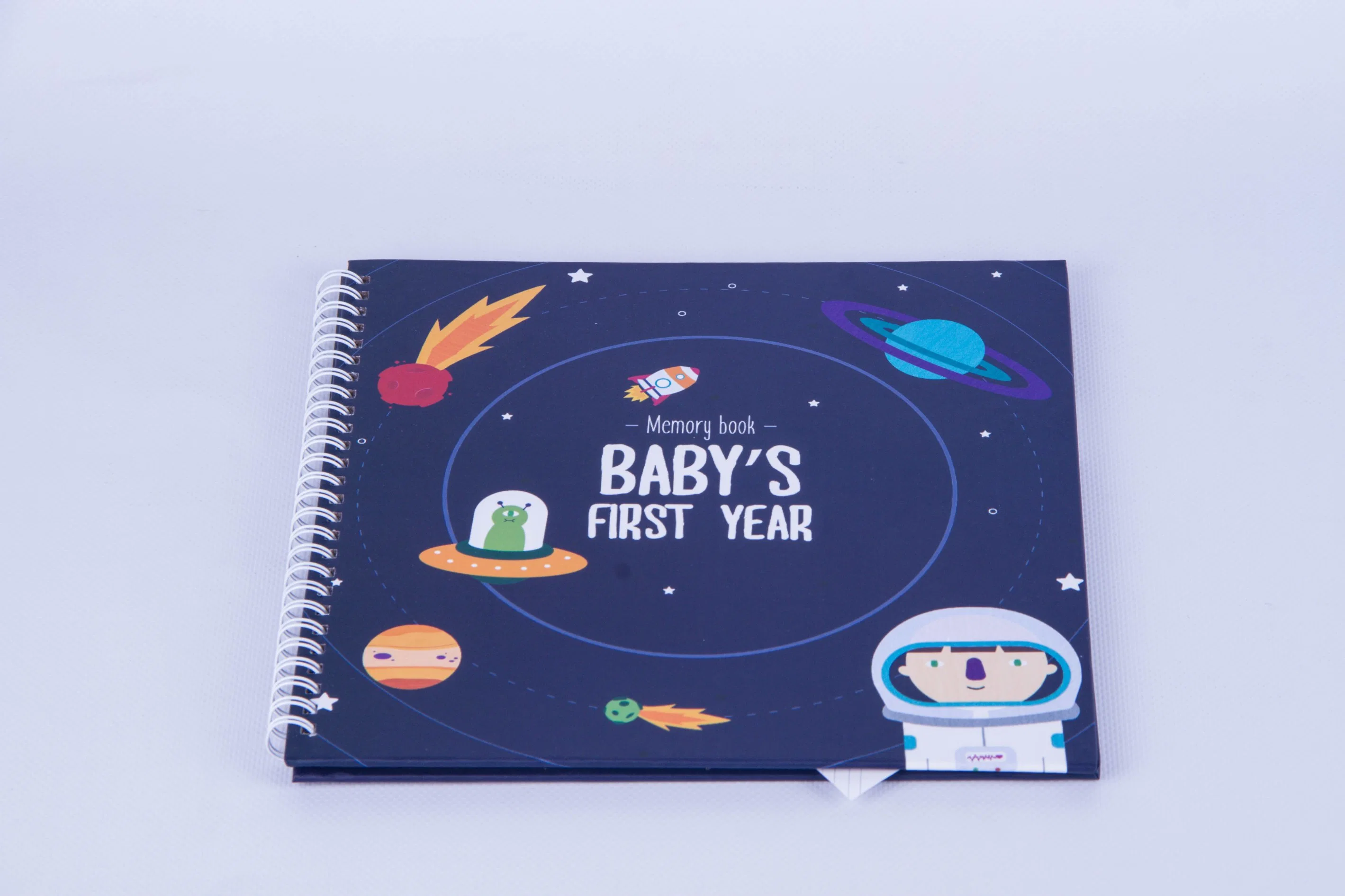 Custom Baby Diary Record Notebook Spiral Binding Promotional Diary