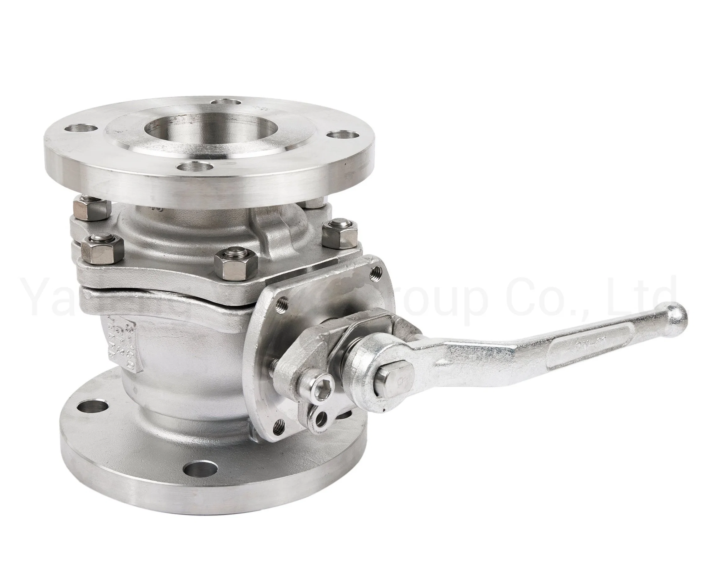 Blow-out Proof Stem Design Hydraulic Regulator Stainless Steel Flanged Connection Ball Valves