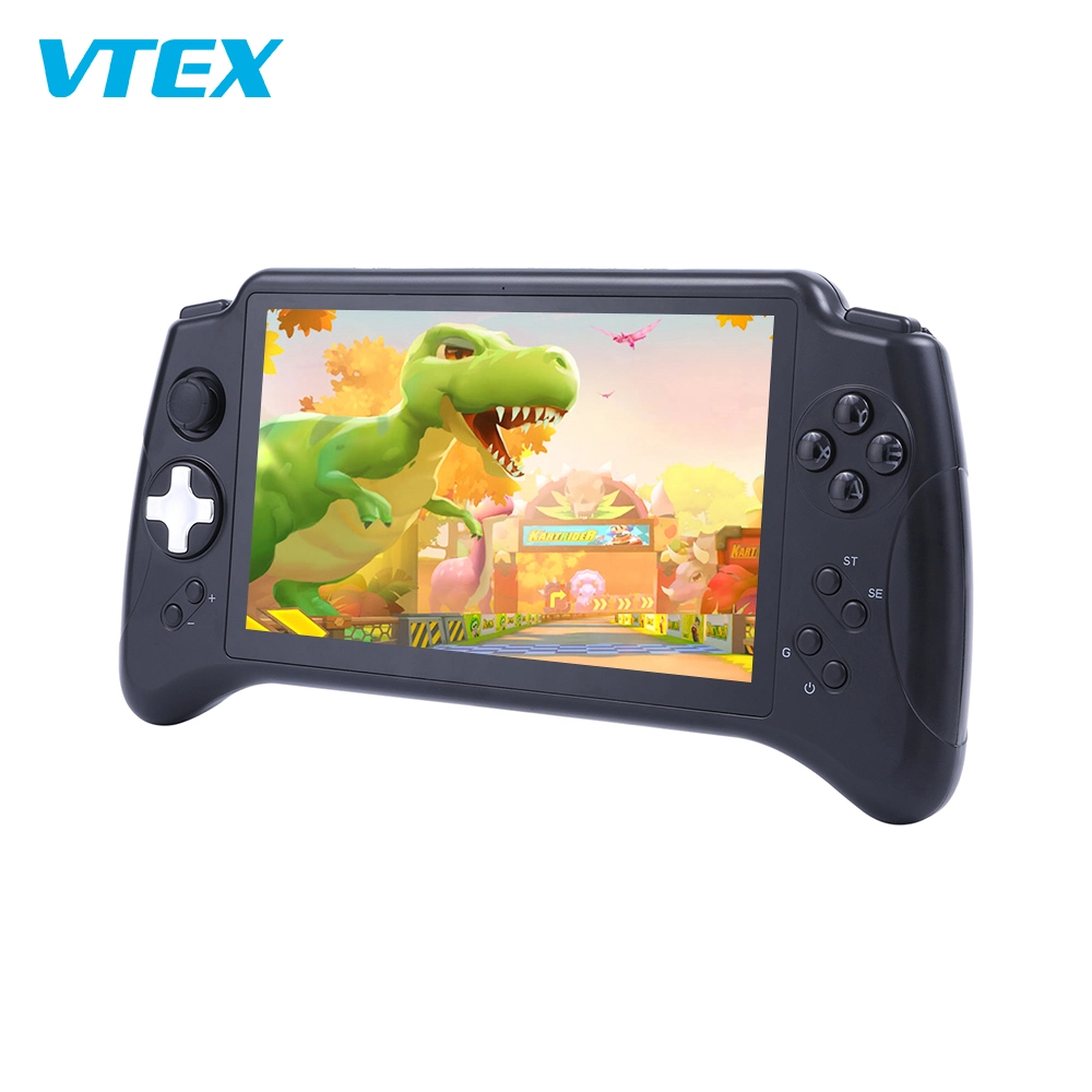 Tout nouveau téléphone portable Android 7.0 console de jeu 7 pouces IPS Écran tactile à quatre cœurs 2g RAM 32g ROM rétro Gamer console de jeu portable