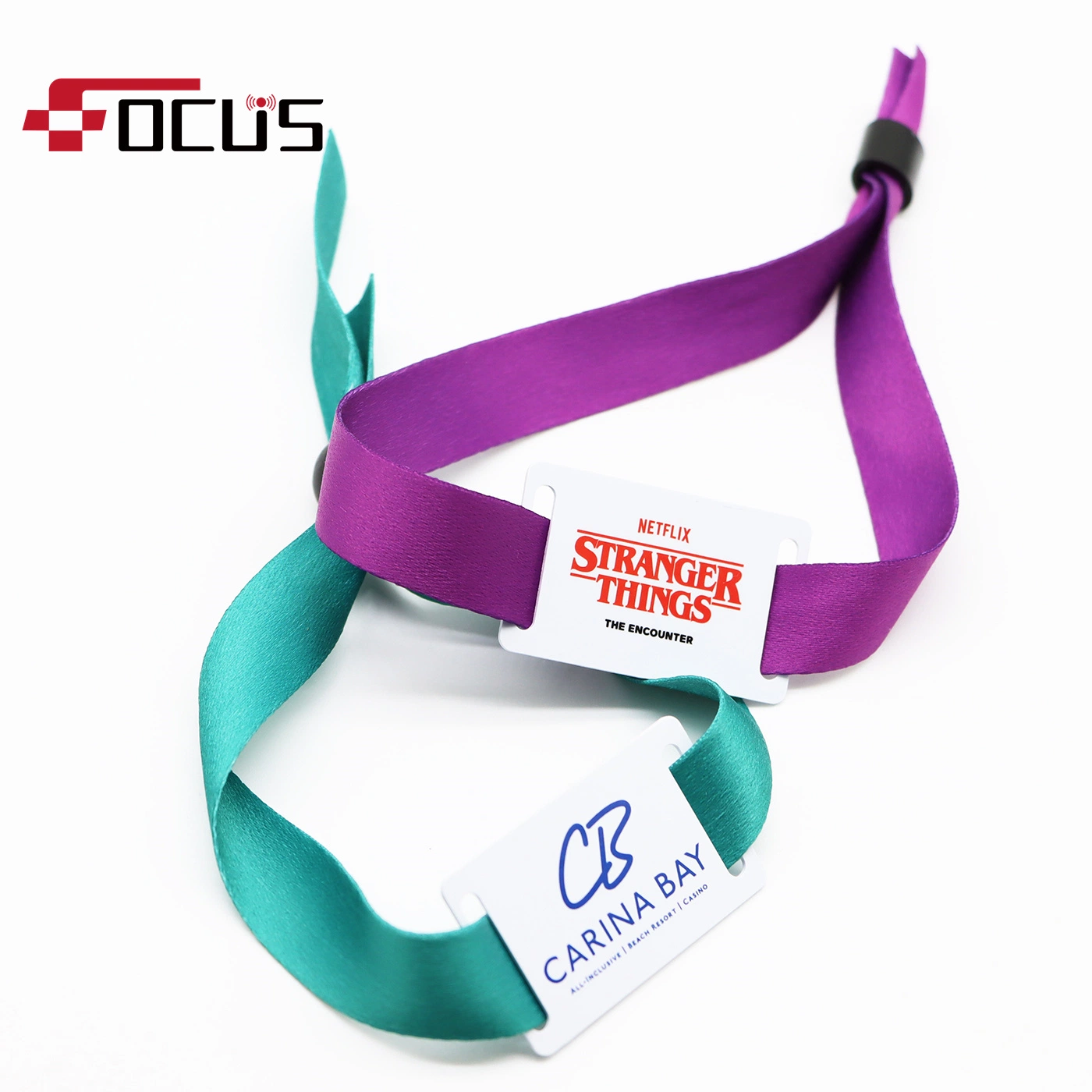 S50 Customized Logo Reusable Active Festival Event RFID Wristband