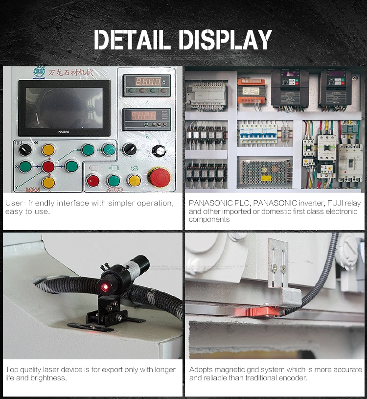 Precise Bridge Type Marble Laser Cutting Machine