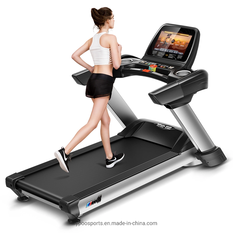 Ypoo Treadmill Commercial Gym Equipment máquina de correr con motor AC Cinta de andar con APLICACIÓN Yifit gratuita