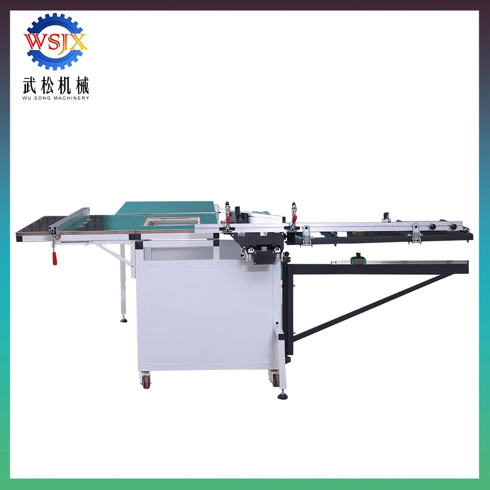 Precision Automatic Small Wood Cutting Sliding Table Saw Woodworking Wood