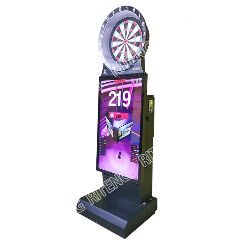 Elektronische Online Münze Betrieben Arcade Dartboard Spiel Erwachsene 1-4 Spieler LED-Anzeige Phoenix Dart Spielmaschine für Bar