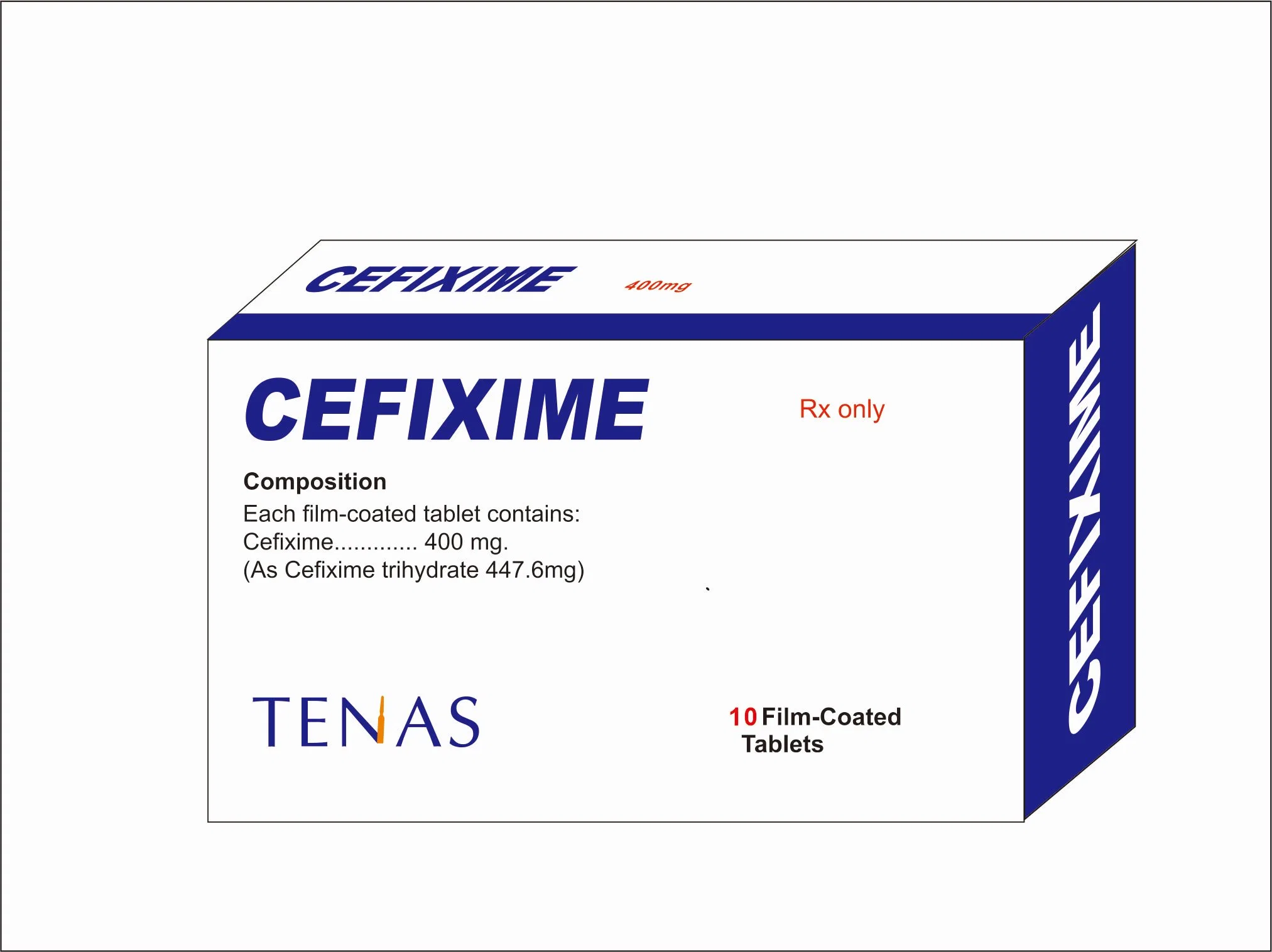 GMP Fabricante de la Cápsula de cefixima 200mg 400mg