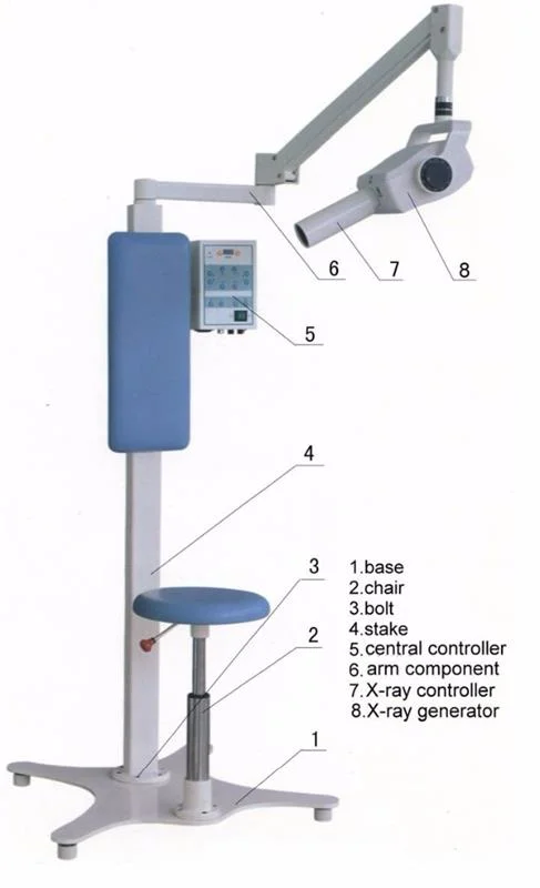 Mobile Dental X-ray Machine, Dental Xray Stand Unit (JYF-10D)