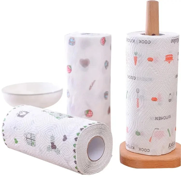 Hot Sale Printing Kitchen Tissue with Strong Oil Absorption