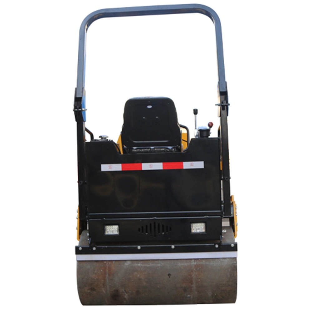 Maschine Doppeltrommel Kleine Handheld Compactor Hand_Rubber_Roller Held Hand Mini Road Roller