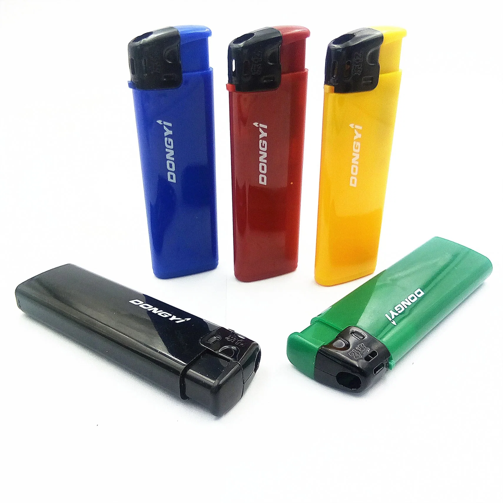 Hunan Dongyi 2021 High quality/High cost performance EUR Standard Lighter Plastic Electric Cigarette Electric Lighter Children Resistance Dy-055