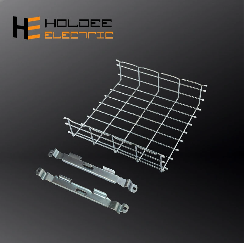 Plain Mild Steel Wire Mesh Cable Tray with 50 X 100 Pitches