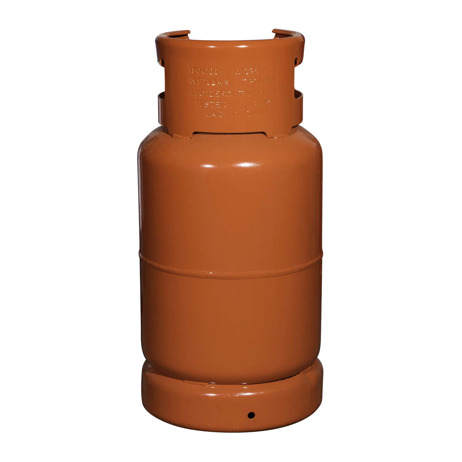 680mm Gas Sefic Packed by Pallets, Wrapped PVC 12.5 Kg Carbon LPG Cylinder