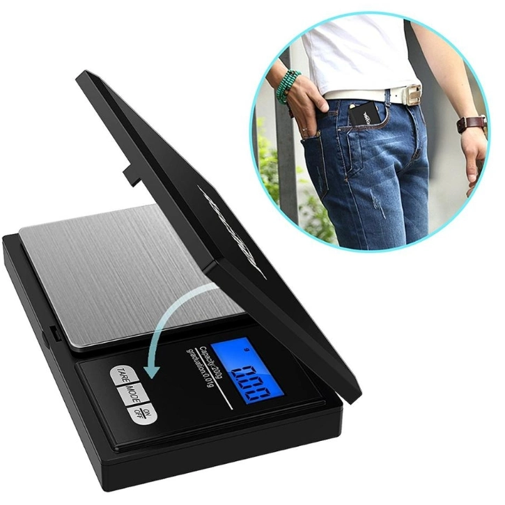 500g/0.1g Digital Pocket Jewelry Scale Portable Diamond Tester Selector Jeweler Tool Set