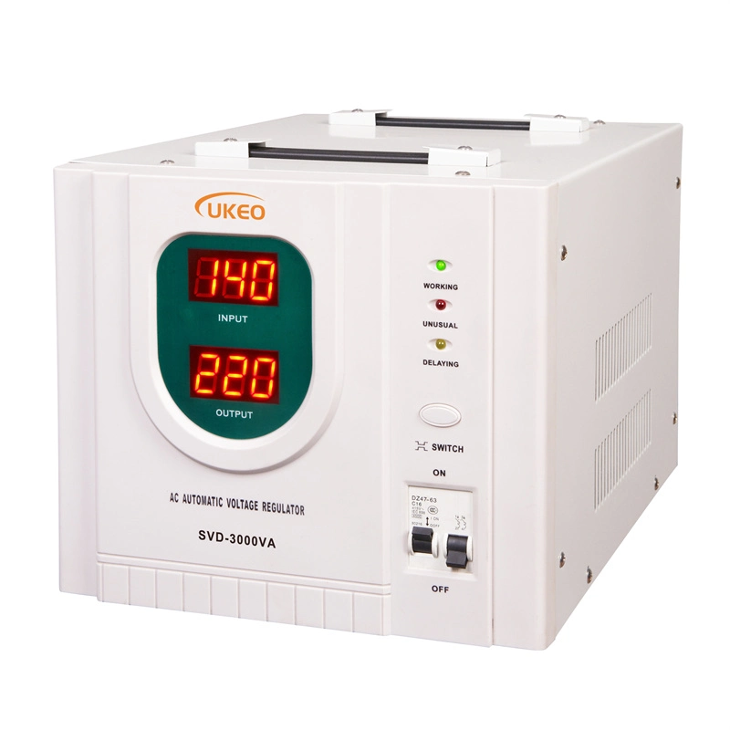 AC Current 2kVA Servo Motor AVR Automatic Voltage Regulator