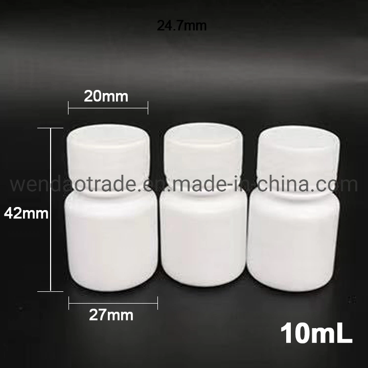 400ml Medicine Vitamin Pill Packaging Wide Mouth Pet Clear Plastic Jar