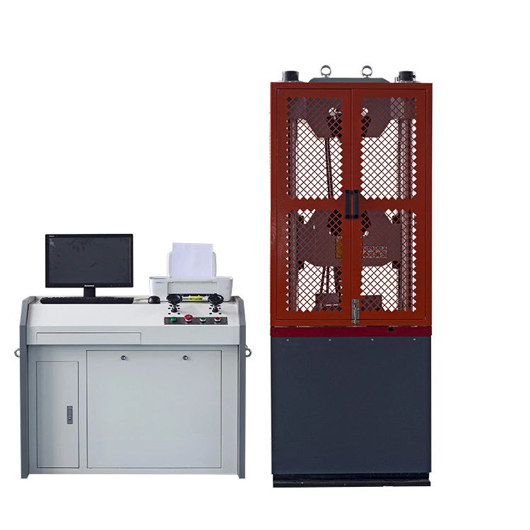 Máquina de pruebas hidráulicas Universal 600kn para tubos de PVC Test