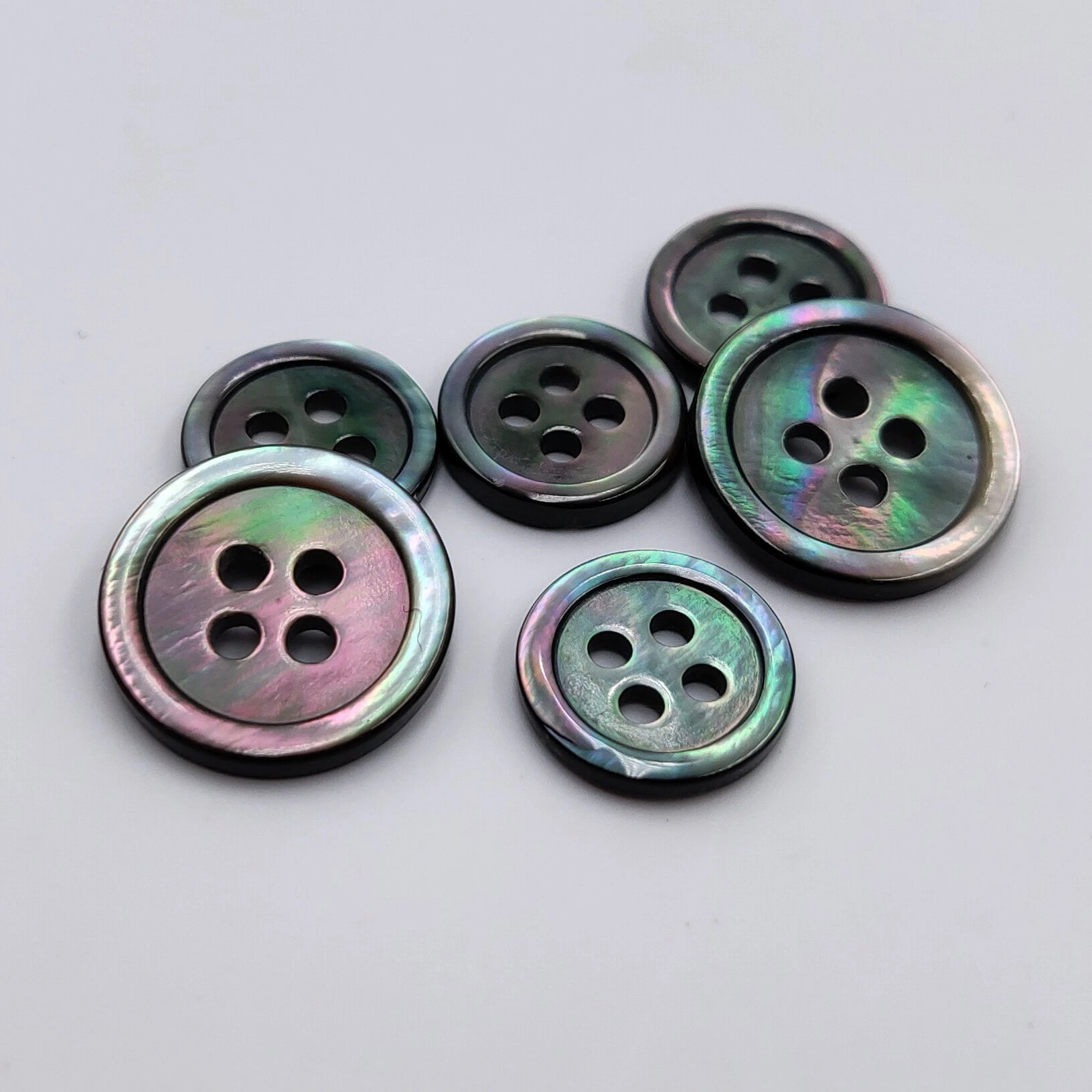 Grey Mother of Pearl Button for Clothing