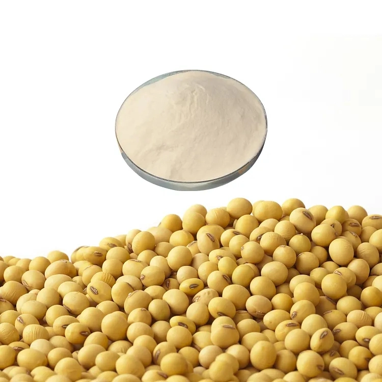 Alimentation en usine de haute pureté poudre de protéine de soja isolée