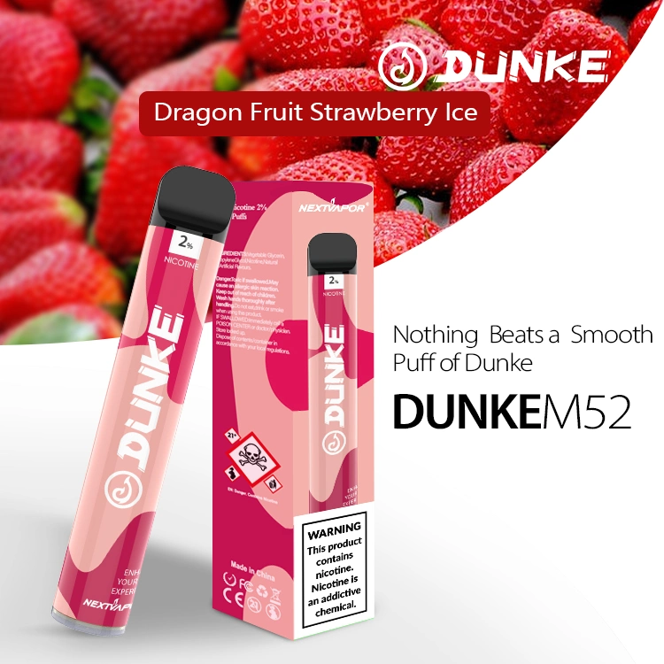 2022 Dunke Wholesale/Supplier I 2000 Puffs Pod Vaporizer Bar 6ml E Liquid Mesh Coil Electronic Cigarette Fast Delivery Disposable/Chargeable E Cig Vape Pen Device Vaper Desechable