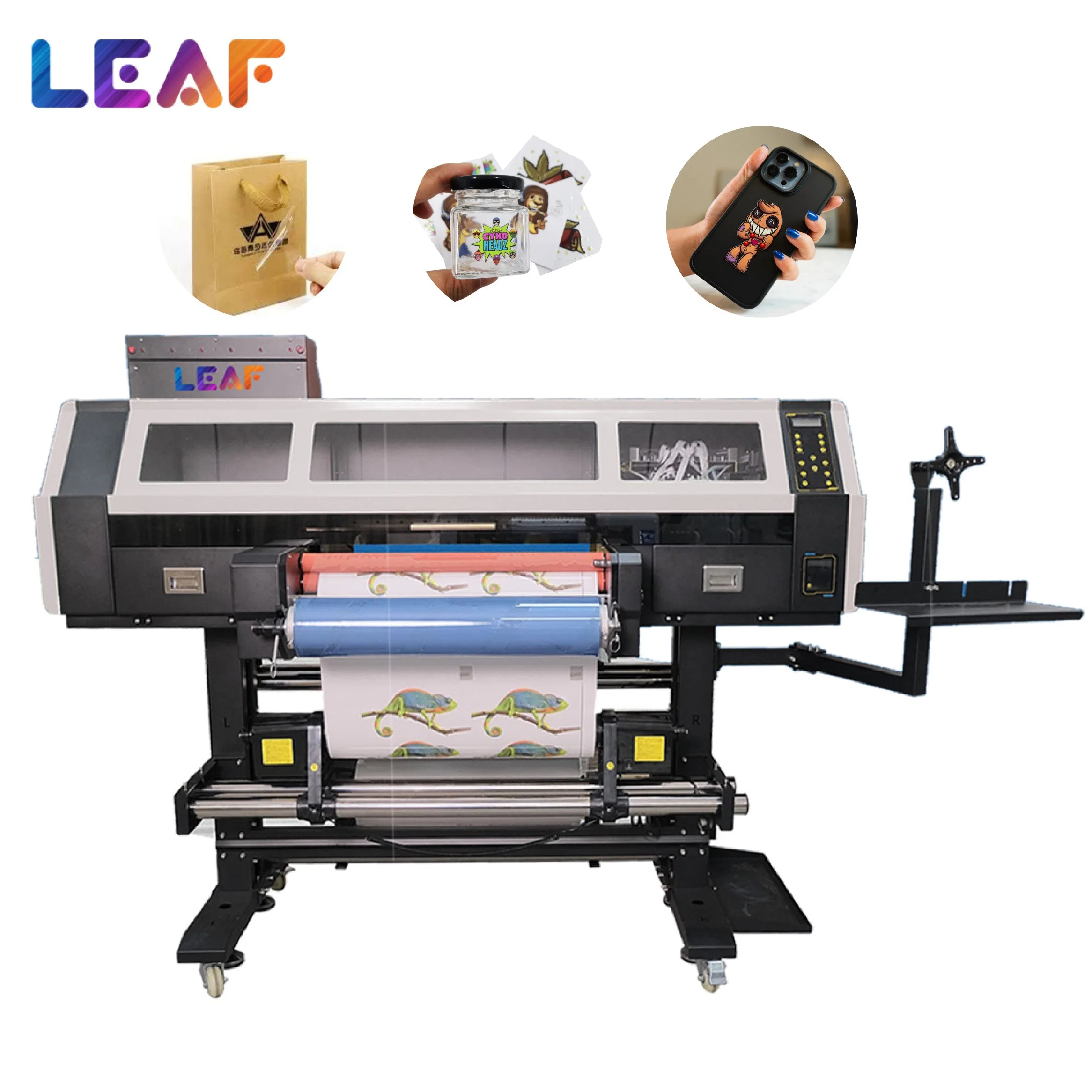 Leaf A1 UV Dtf Printer All in One 3PCS I3200-U1 60 Cm UV Dtf Sticker Printer for Gifts