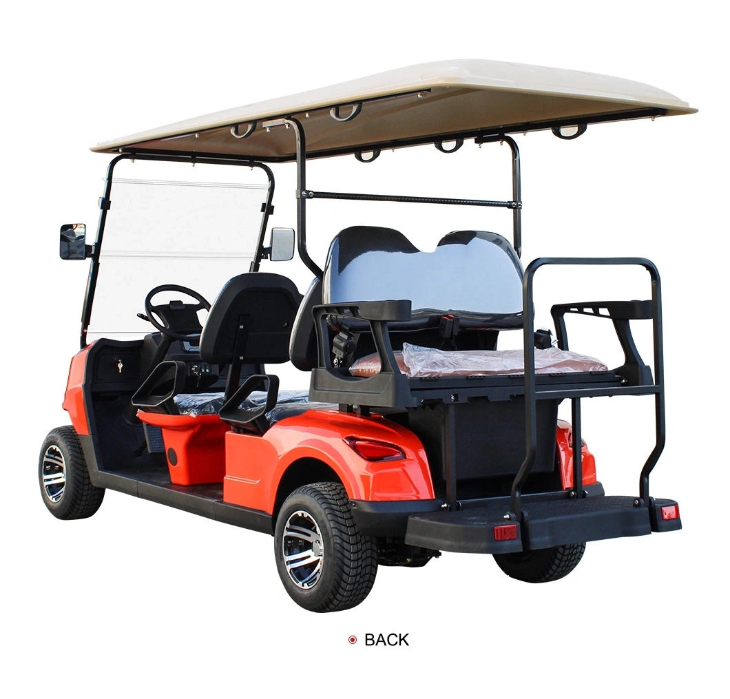 8 Seater Can Be Customized Lithium/Lead-Acid Battery Electric Beach Golf Cart Buggy